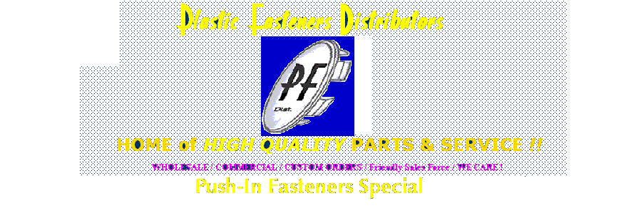 Push-In Fasteners Special
