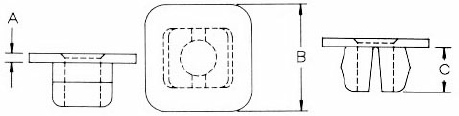 nylon grommet nuts-square head-dwg.png